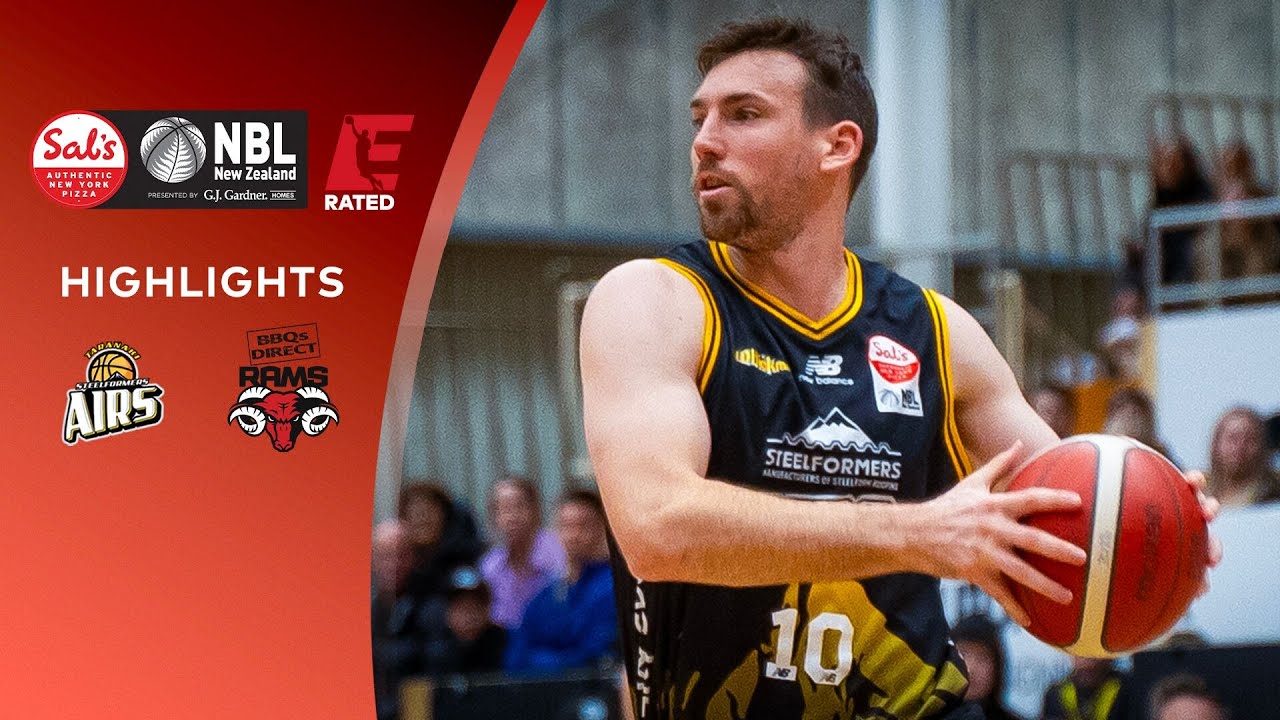 HIGHLIGHTS | Taranaki Airs v Canterbury Rams | Sal's NBL Round 14 | Sky Sport NZ