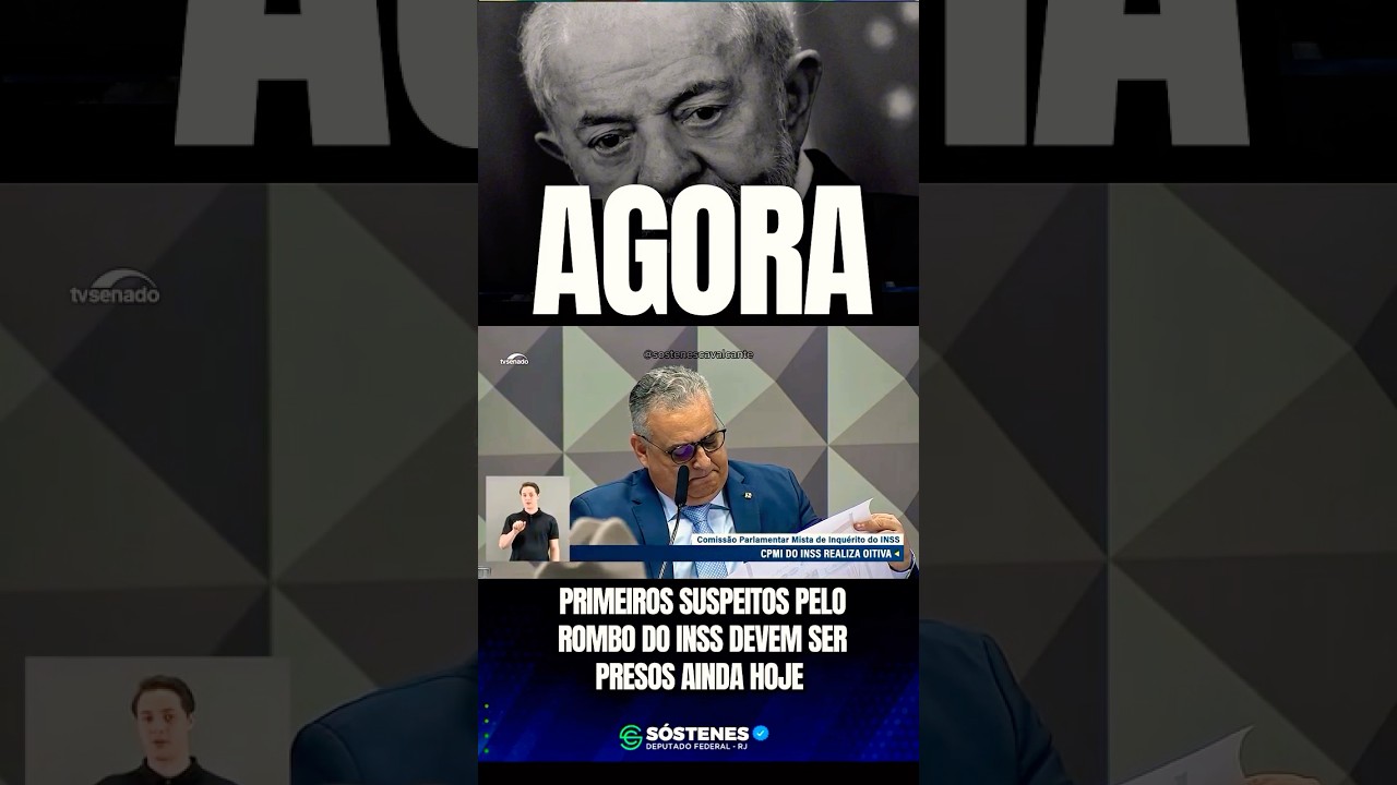 URGENTE OS PRIMEIROS PRESOS PELO ROUBO DO INSS