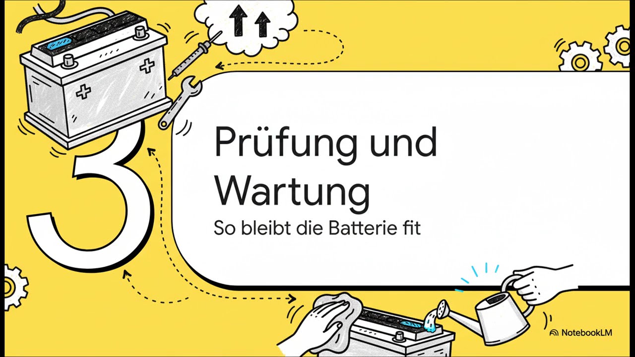 Starterbatterie für Baumaschinen