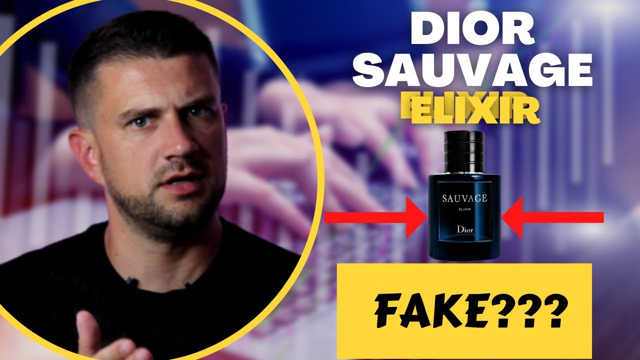 Dior Sauvage ELIXIR od 100ml je FAKE!!??