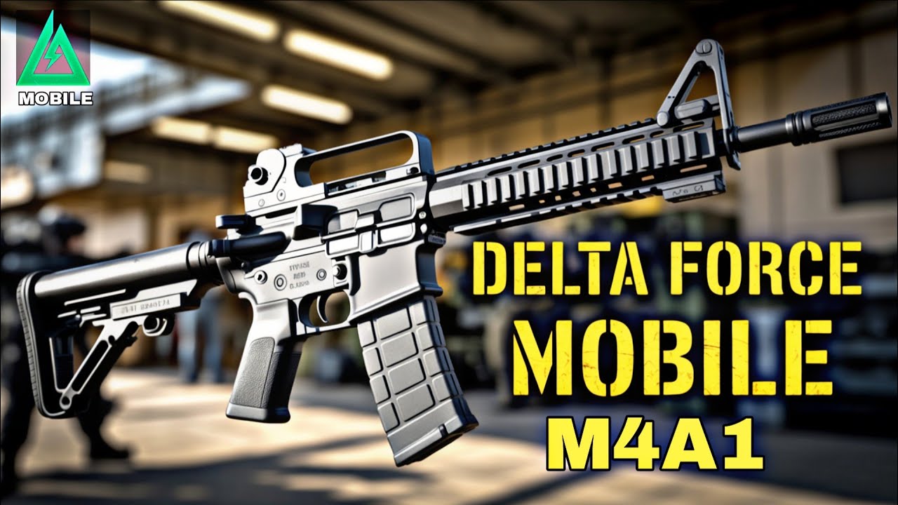 DELTA FORCE MOBILE - M4A1 (No Recoil ) META GAMEPLAY