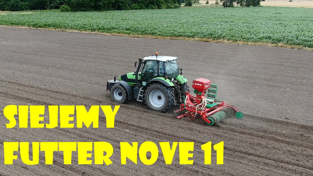 Siejemy FUTTER NOVE 11☆Prezentacja Agro-Masz Grass 300☆Agro Dniówka