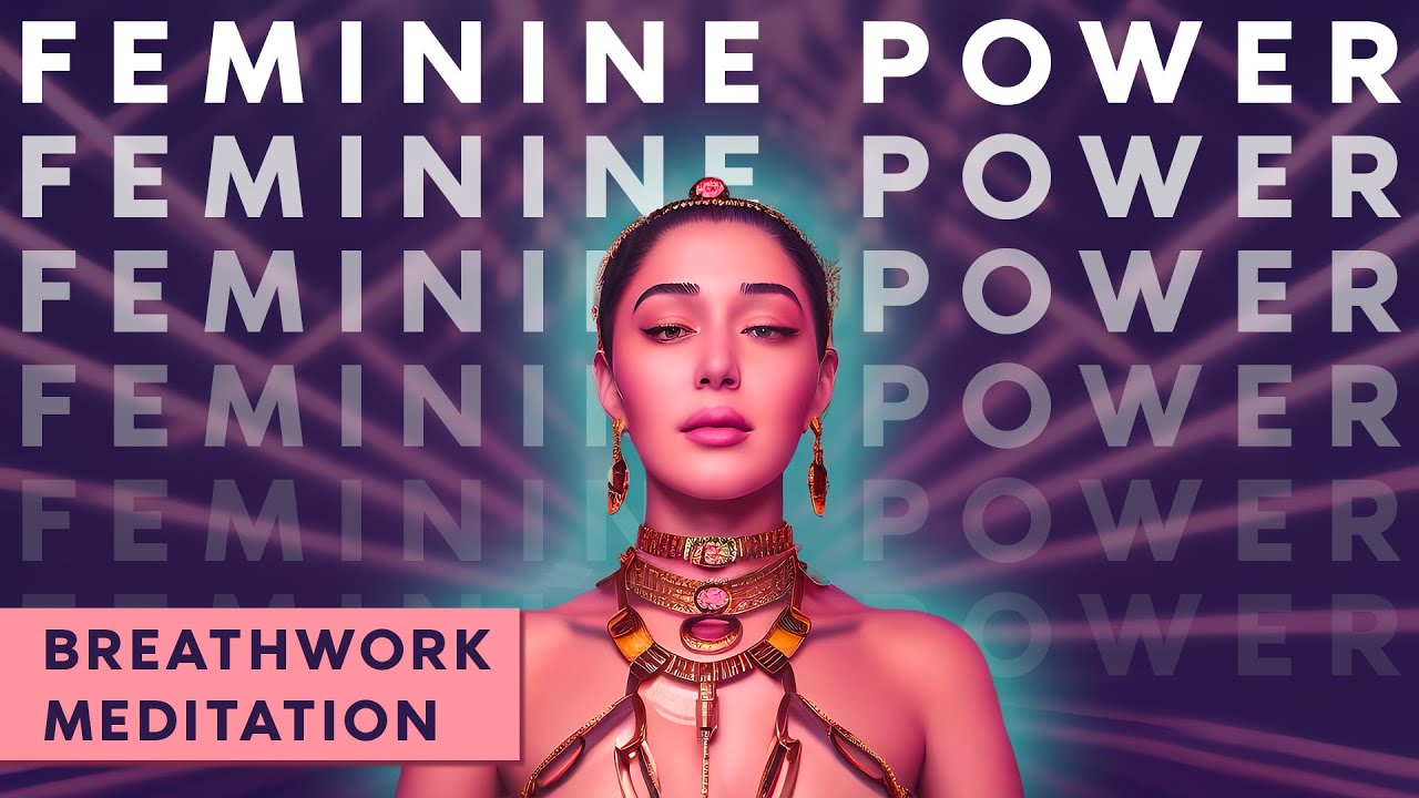 Guided Breathwork Meditation for Acceptance and Feminine Power | Transform PMS into Empowerment