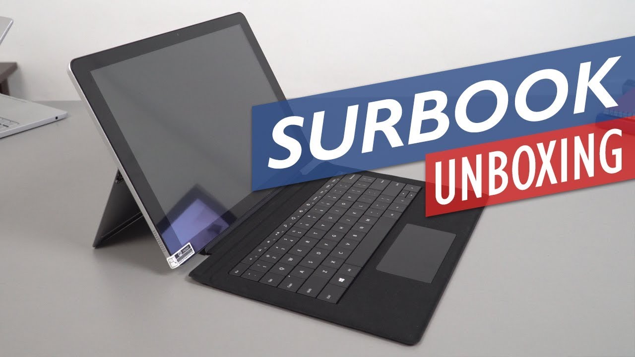 Chuwi SurBook Unboxing & Hands-On Review