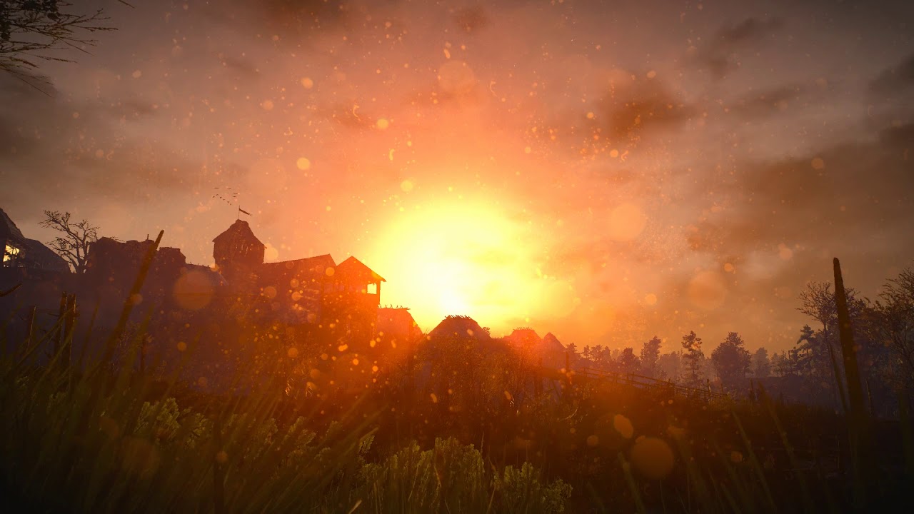 Ambience | Witcher 3 | Sunrise& Wind