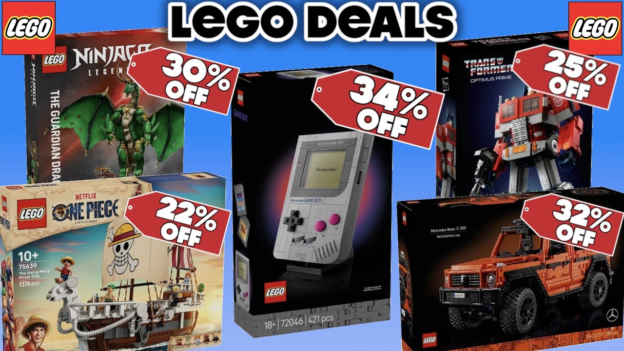 БЕЗУМНЫЕ СКИДКИ НА LEGO! СКИДКИ ДО 35% + СНИМАЕМЫЕ С ПРОДАЖИ НАБОРЫ - НЕ УПУСТИТЕ ШАНС!