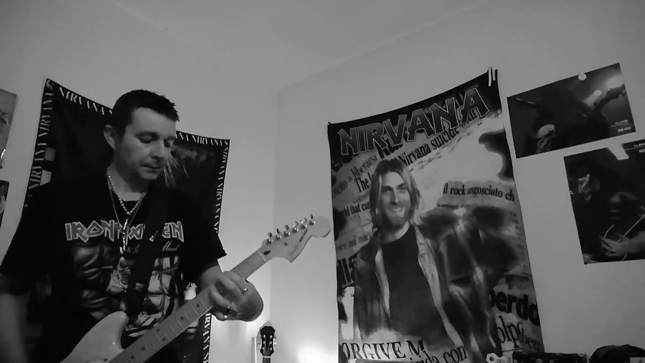 Spank thru cover, Nirvana live at Reading 1992 ( Eb tuning )