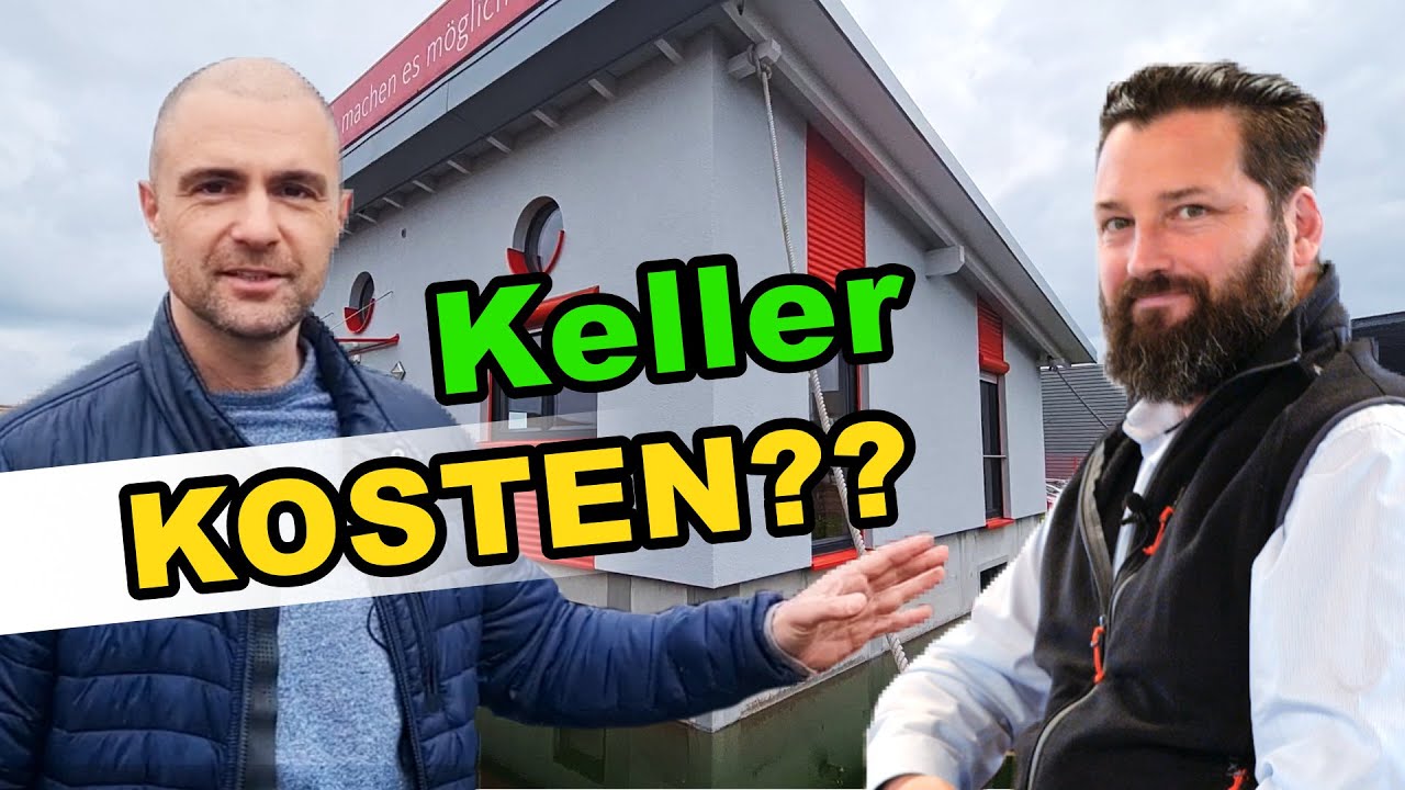 Was kostet ein Keller? Was kostet ein Fertighaus mit Glatthaar Keller? Wohnkeller und Nutzkeller