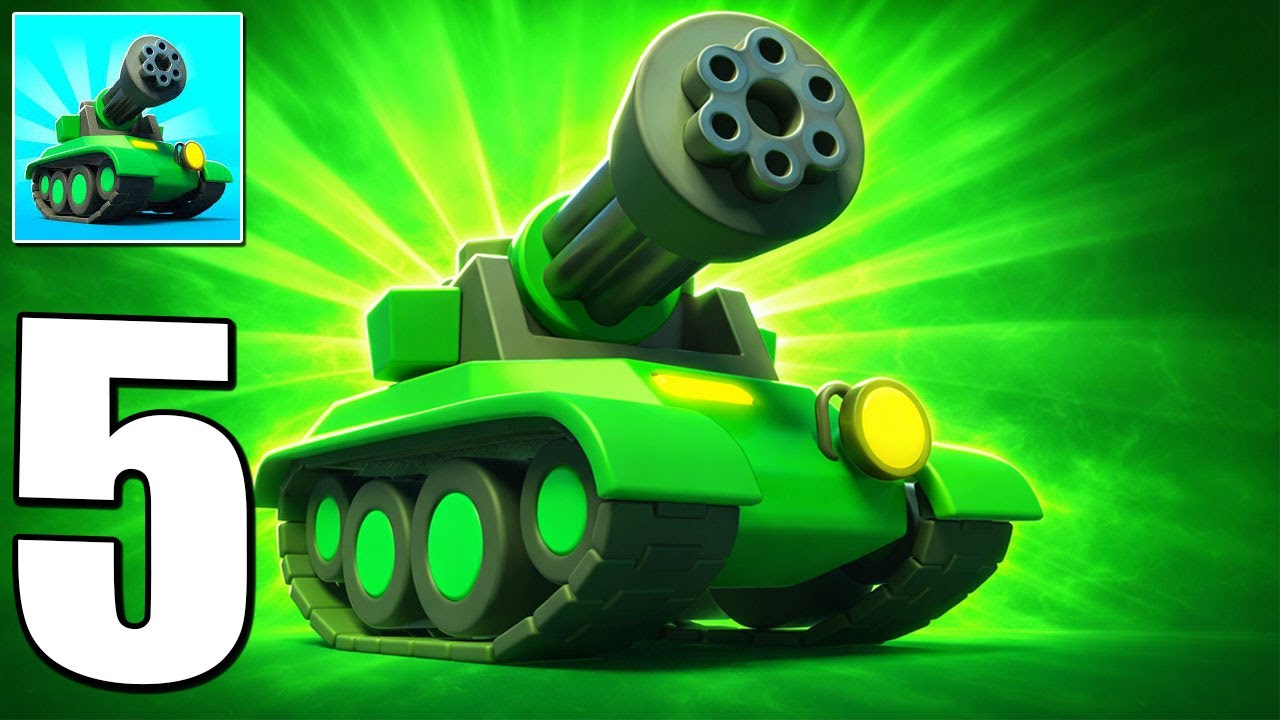 Tank Sniper - Gameplay Walkthrough Part 5 - Shooting, Update, Merge and Battle (Android,iOS)