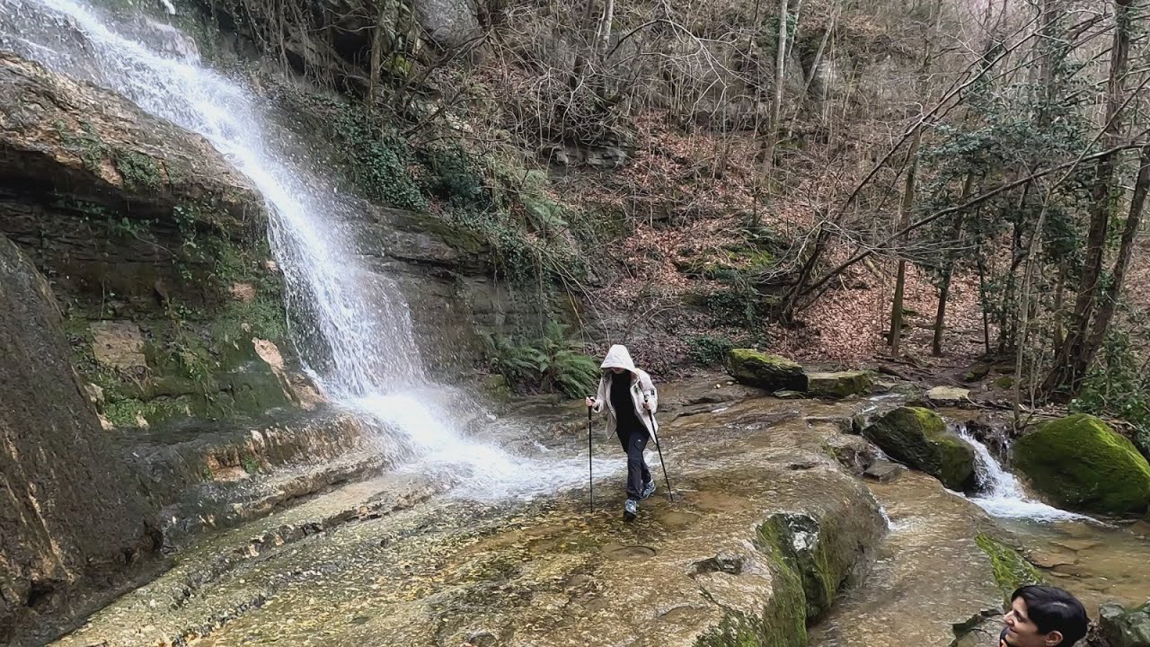 01-02-2026 Gorga de l'Ansat, Salt de l'Olla y Salt de l'Hostalot desde Jaciment arqueòlogic L'Aubert