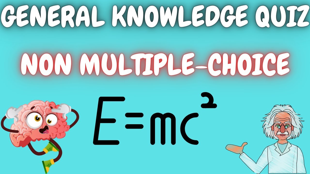 Difficult General Knowledge Quiz #14.  Non Multiple-Choice - 25 Questions