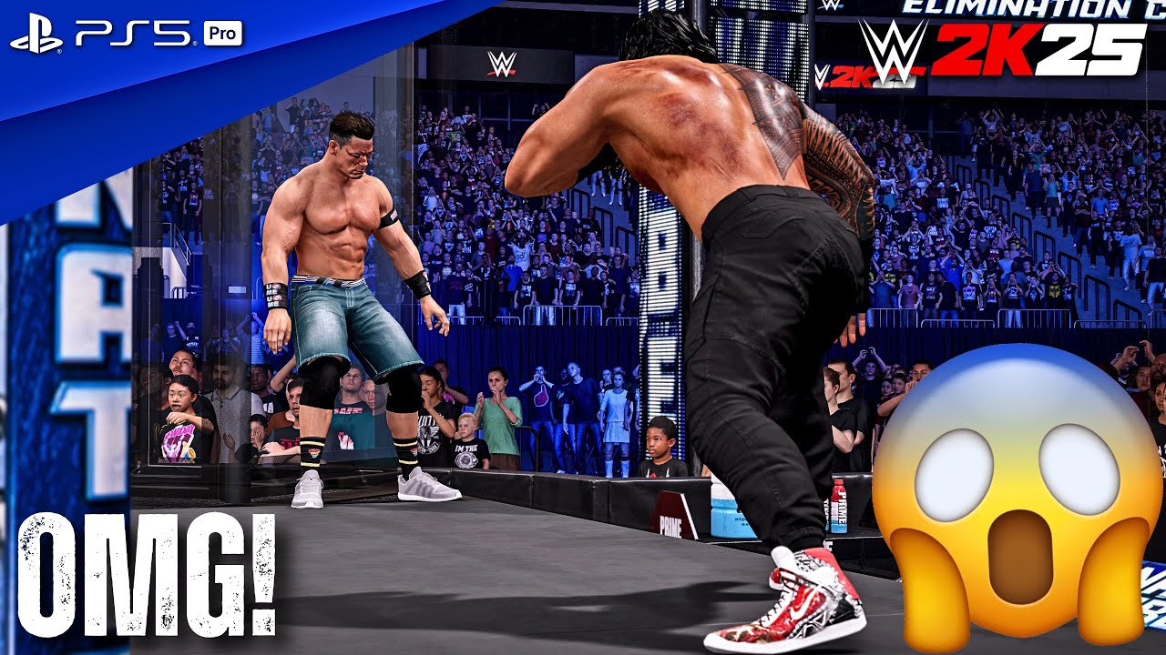 WWE 2K25 - The Greatest Elimination Chamber Match Of All Time | PS5 Pro [4K60]
