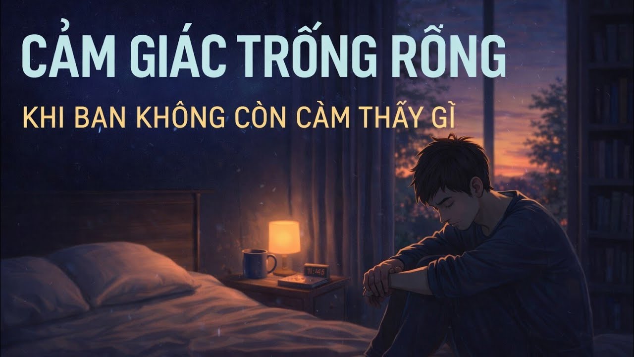 CẢM XÚC TRỐNG RỖNG – Khi Bạn Không Còn Cảm Thấy Gì (Vì Bạn Đã Mệt Quá Lâu)