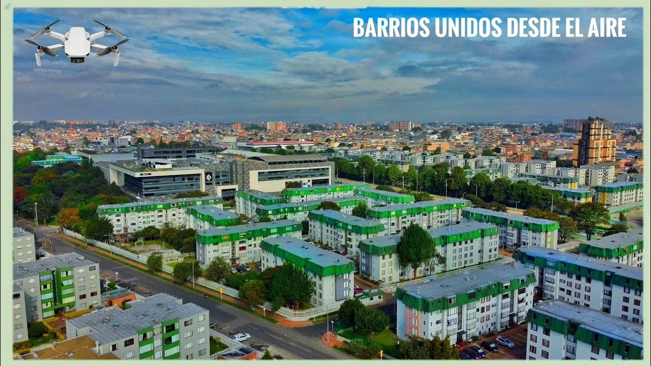 Localidad Barrios Unidos #Drone #Colombia #Bogotá #4k