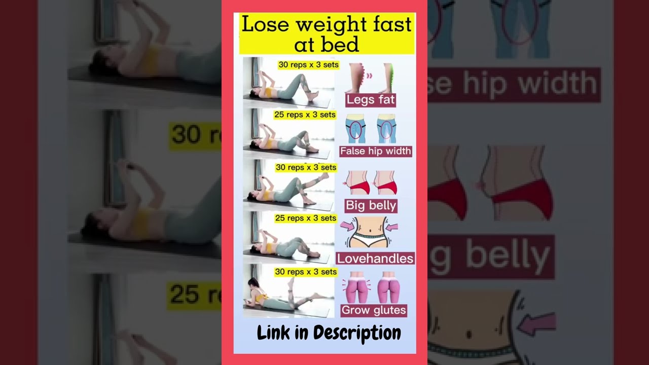 Lose weight fast at bed