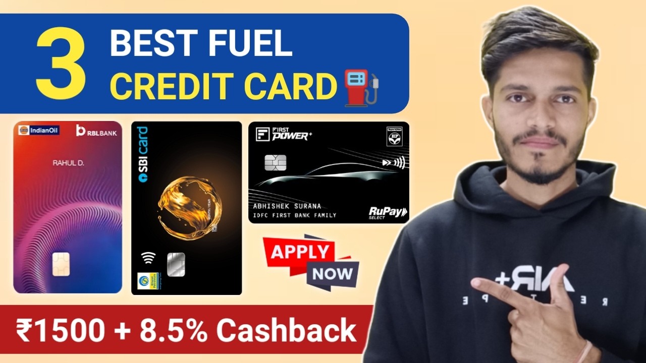 Top 3 Fuel Credit Cards 2026 🔥 | Save ₹12,000/Year | SBI Octane vs IDFC Power+ vs RBL XTRA