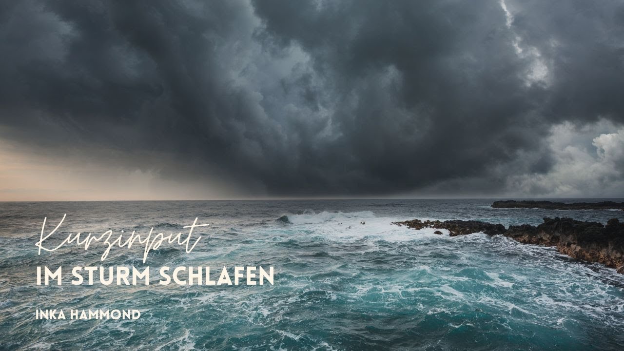 Im Sturm schlafen - Kurzinput
