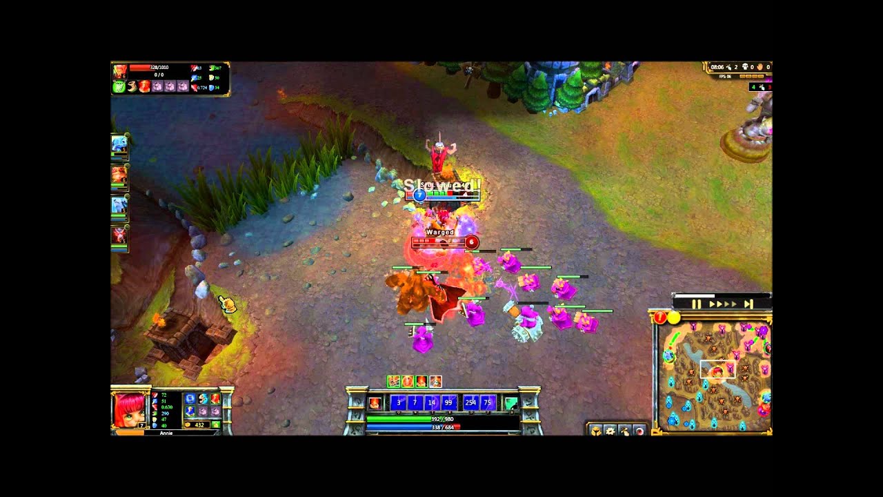 Failed Gank by Olaf Results in Double Kill for Annie - LoL