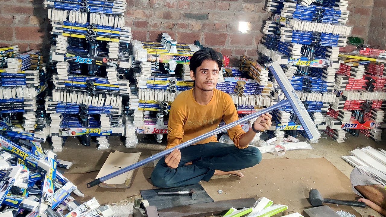 Floor Wiper | Unbelievable Technique Of Making Floor Wiper In Factory