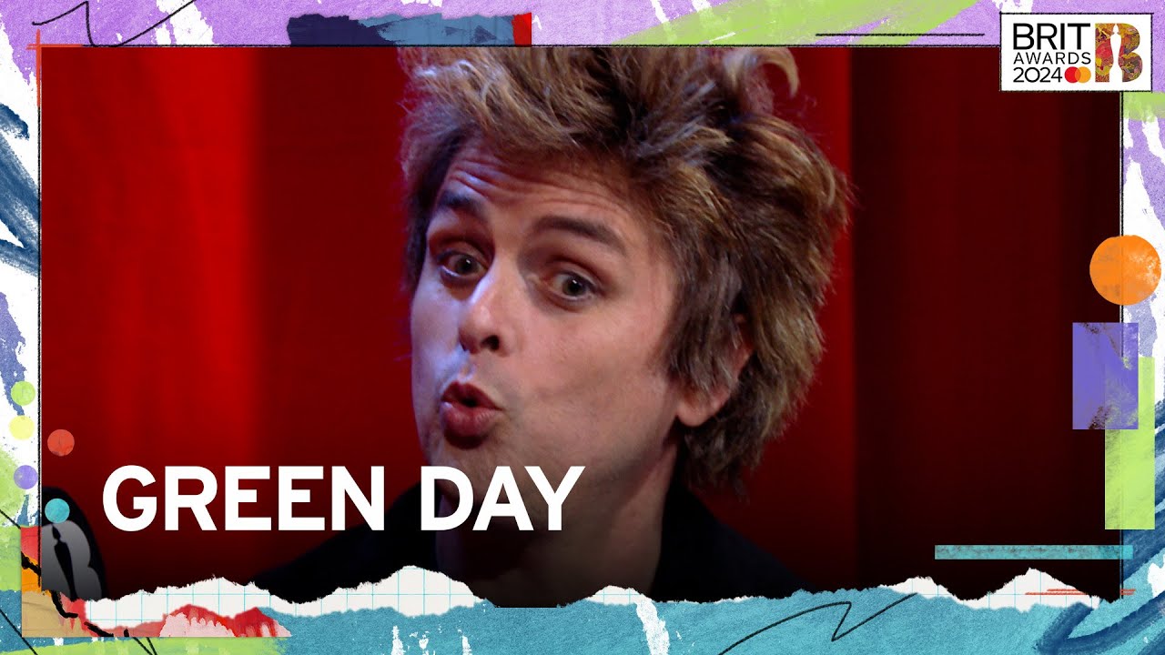 Green Day Make Their Return To The BRITs After Years | The BRIT Awards 2024