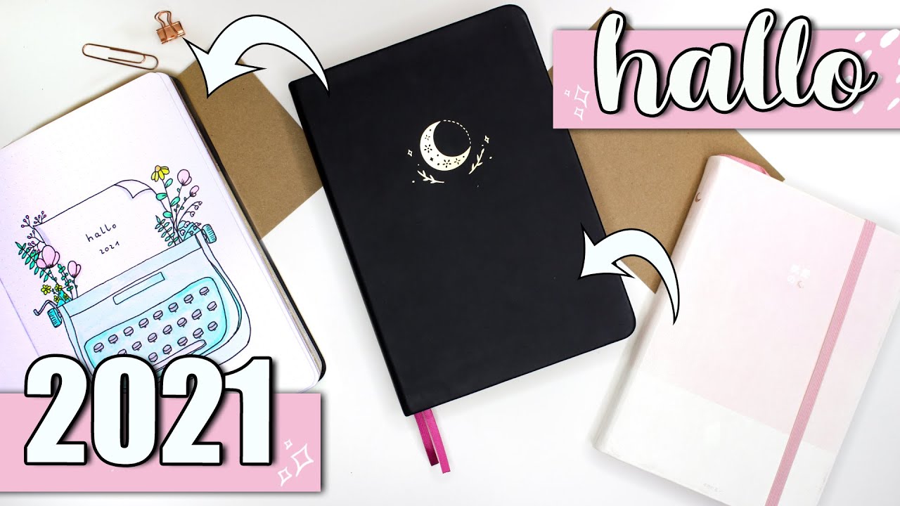 Bullet Journal 2021 - Neues Bujo mit Seitenideen für dein neues Setup 2021