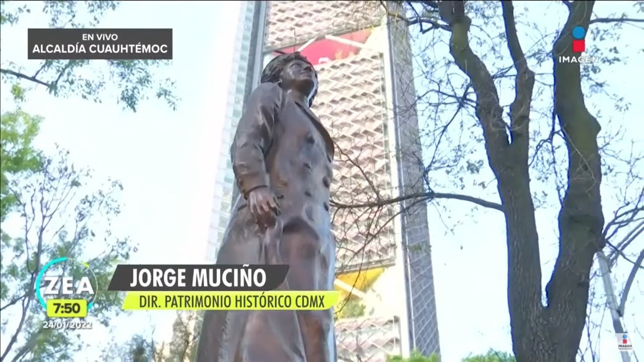 Develan cuatro estatuas de mujeres históricas en Paseo de la Reforma | Noticias con Francisco Zea