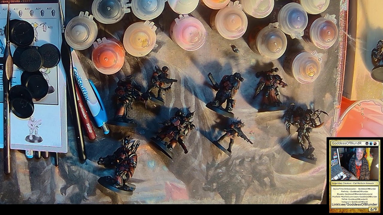 BlunderDome: A Magical Miniature Morning w Emmara - Painting and Chatting