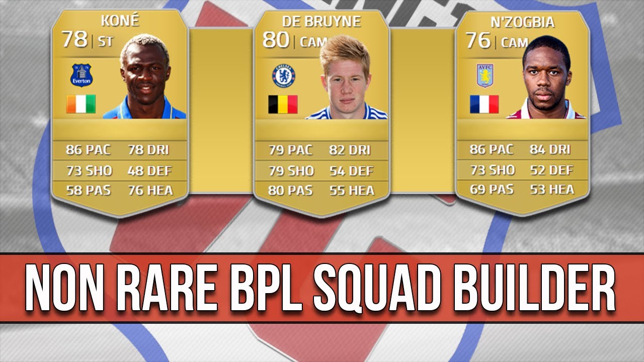FIFA 14 TOTY MARKET CRASH SQUAD BUILDER! OP BPL SQUAD BUILDER ft Kone & De Bruyne 5k ish