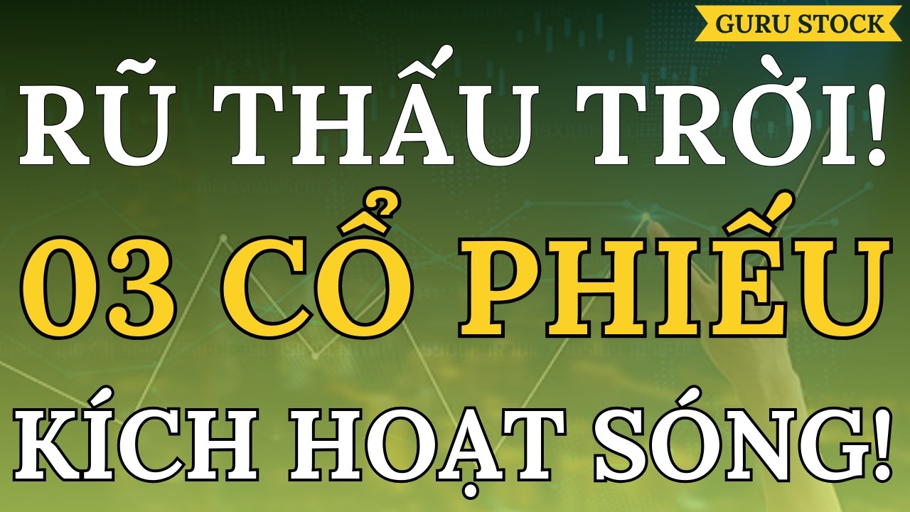 🔴RŨ THẤU TRỜI! 03 CỔ PHIẾU KÍCH HOẠT SÓNG!| GURU STOCK