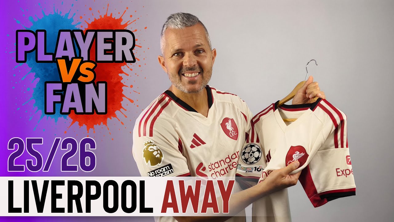 Away Liverpool Jersey 25/26 - Authentic Vs Replica Version