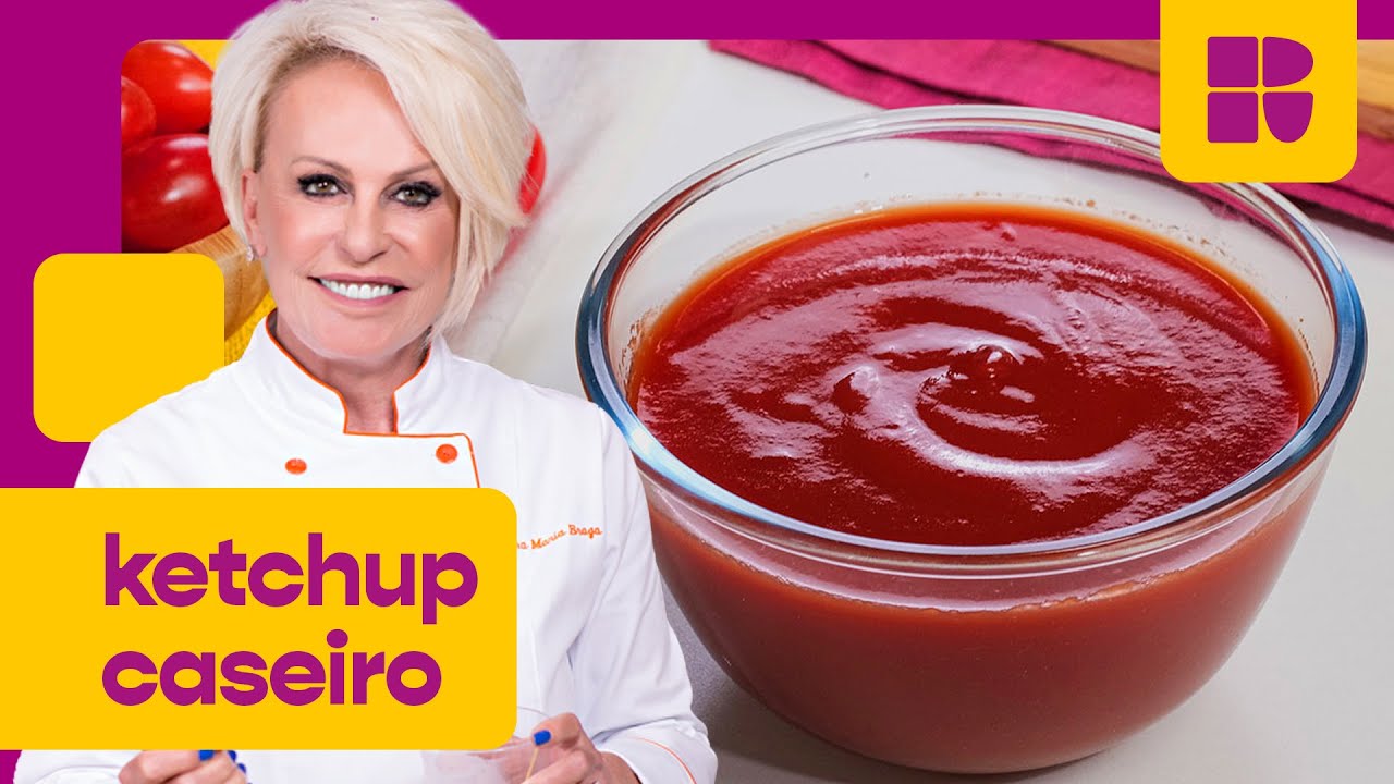 Fa&ccedil;a esse ketchup caseiro em menos de 5 minutos! | Ana Maria Braga | Receitas