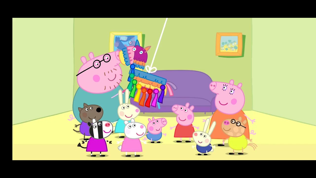 Peppa pig Party time pinata