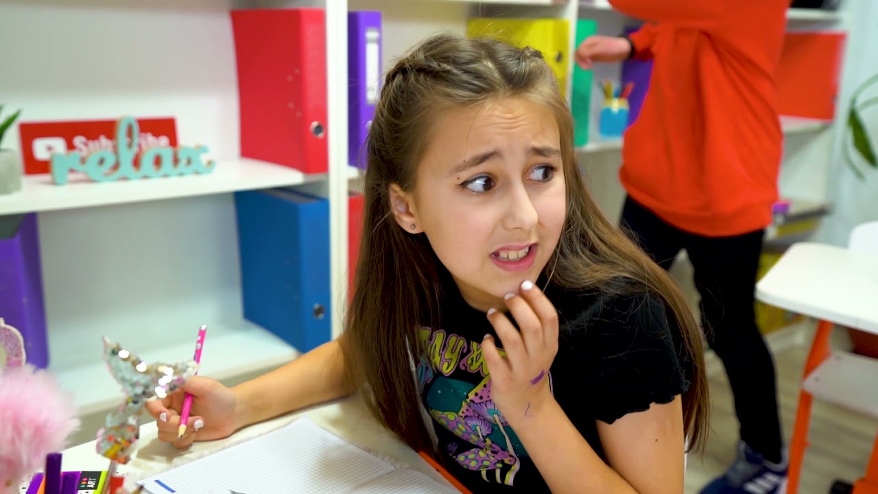 Children's series. Types of Girls in School