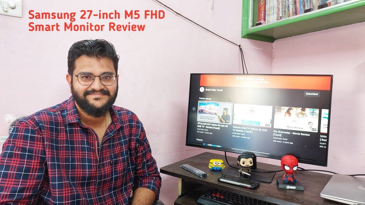 Samsung M5 2022 Smart Monitor Review [ Tamil ]