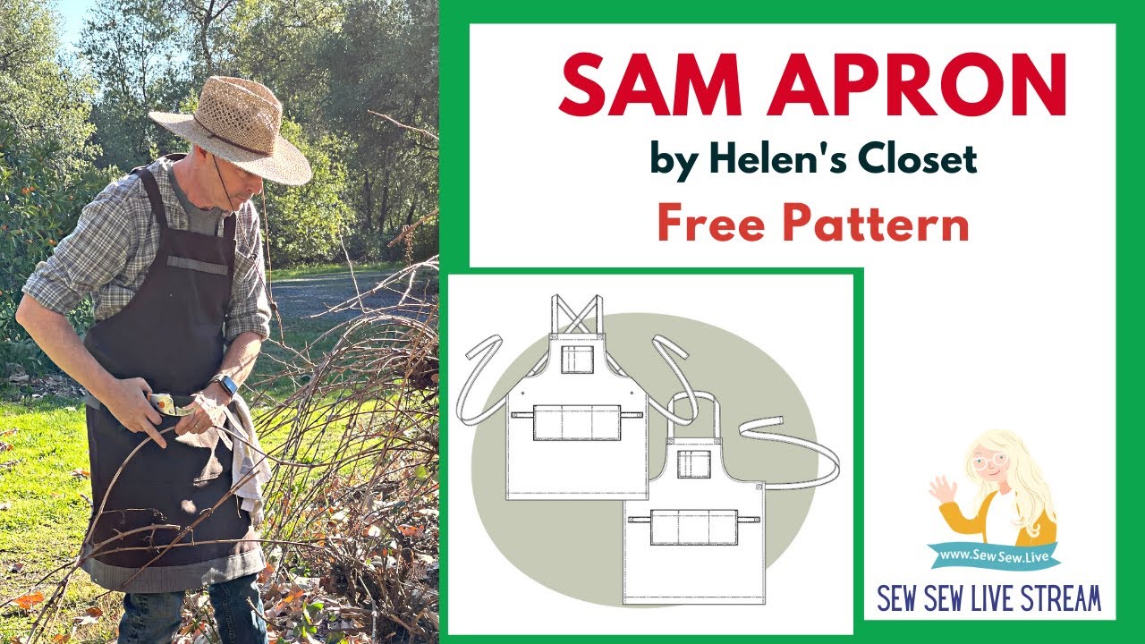 Sam Apron Free Pattern by Helen's Closet
