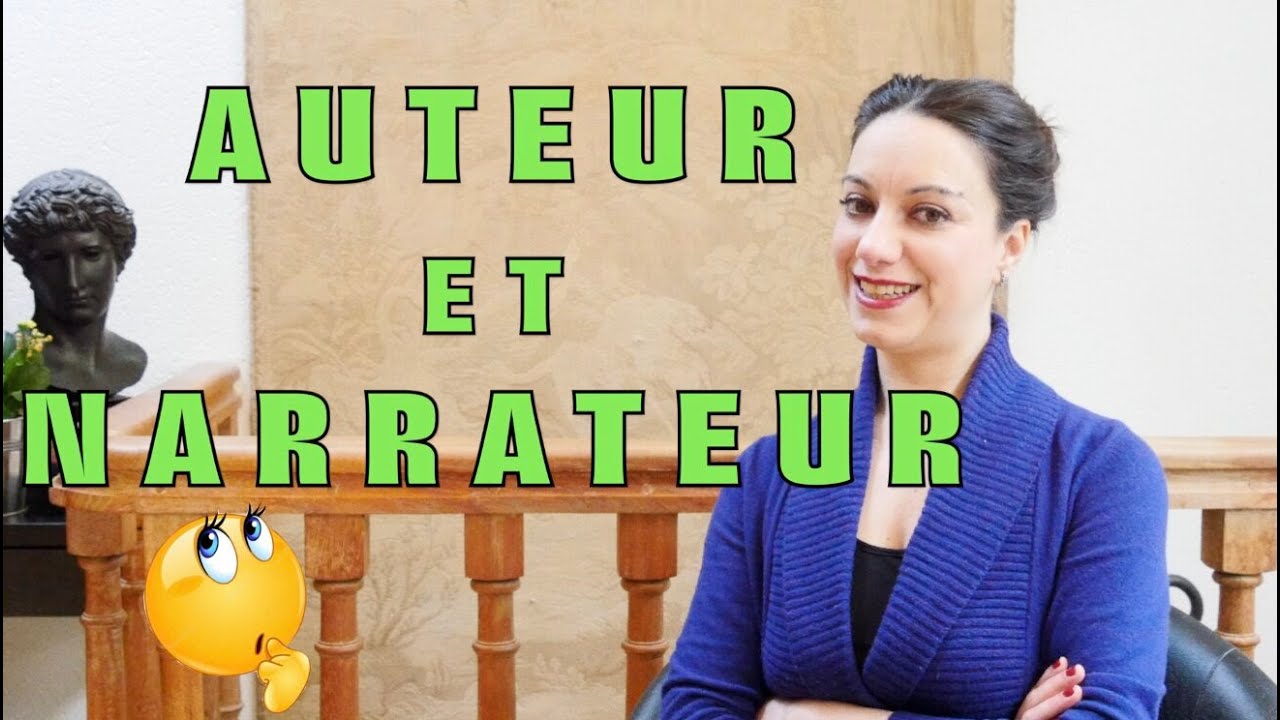 🤓 Je te l’explique EN 2 MOTS #1 : AUTEUR et NARRATEUR 📚