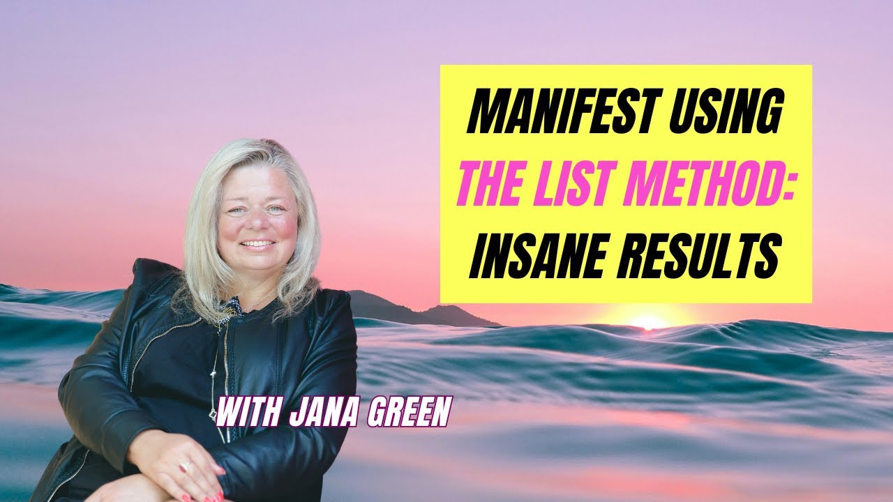 Manifest ANYTHING Using This Insane Quantum List Method!  Jana Green