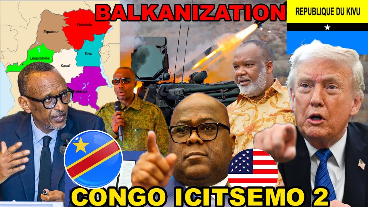 AMERIKA IRABYEMEJE✅ CONGO ICIWEMO IBICE 2 KIVU REPUBLIC IBONYE UBWINGENGE KISEKEDI ABUZE BYOSE🔥