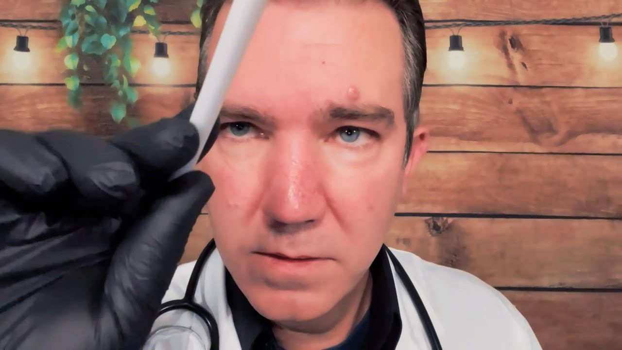 ASMR Cranial Nerve Exam 👨‍⚕️