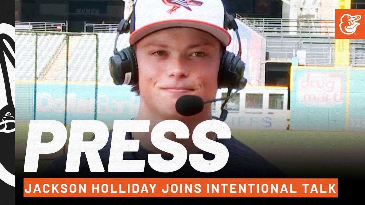 Jackson Holliday Joins Intentional Talk | MLB Network | Baltimore Orioles