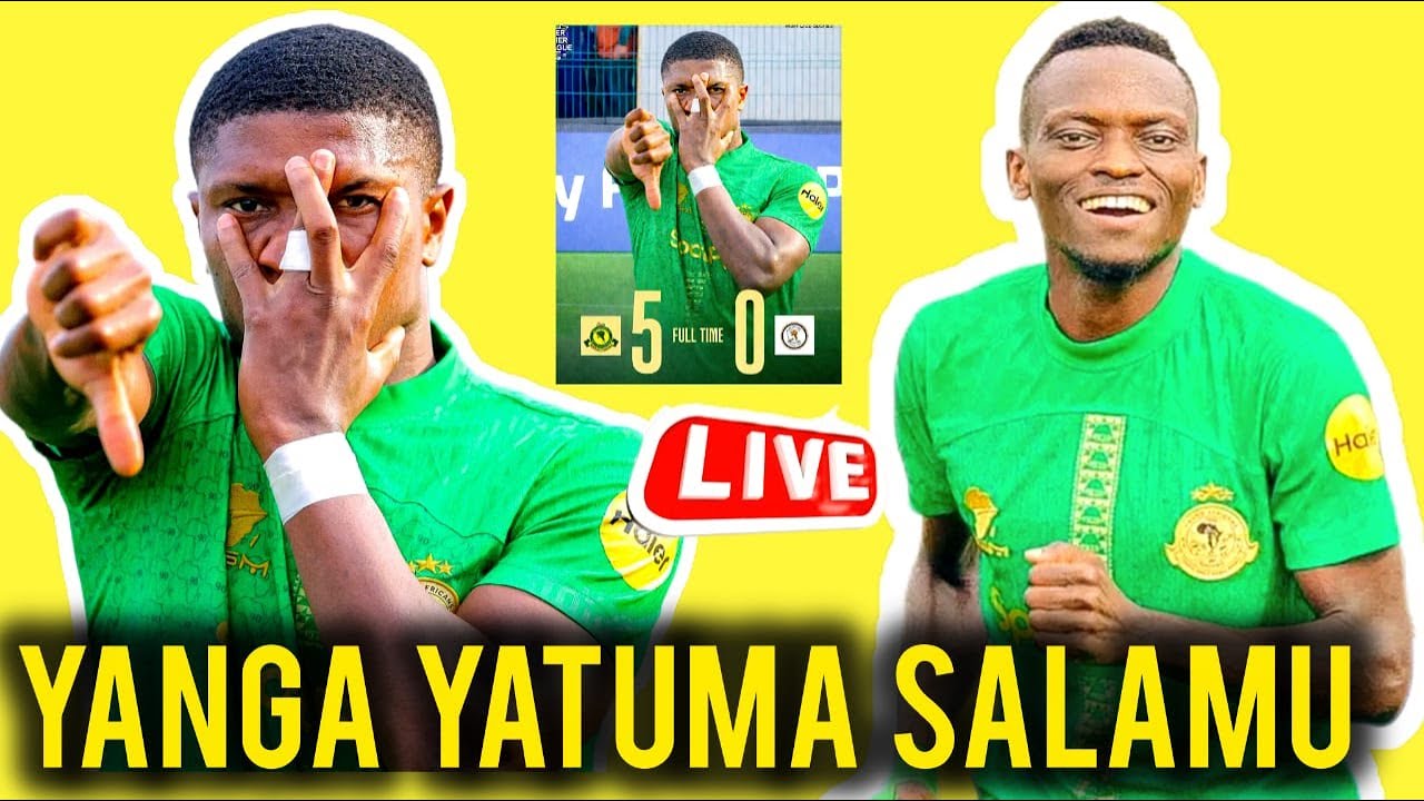 🔴#Live:  YANGA YAICHAPA JKT TANZANIA 5G | DUBE MOTO WA KUOTEA MBALI