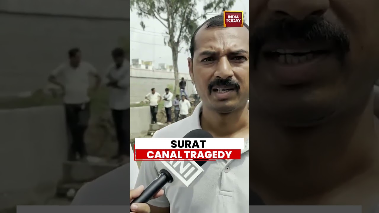 Surat Canal Rescue: Search Underway For Two Missing Youths | Gujarat News
