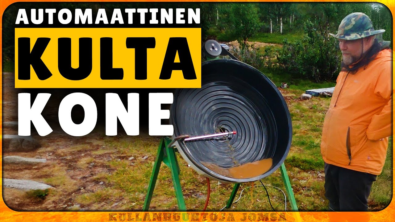 Automaattinen Kullanhuuhdonta Kone!