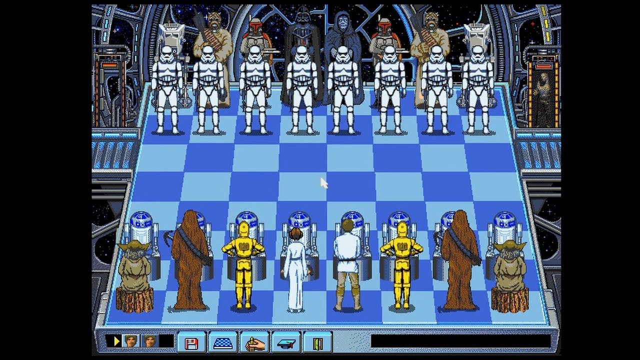 Star Wars Chess - All Animations / MS-DOS