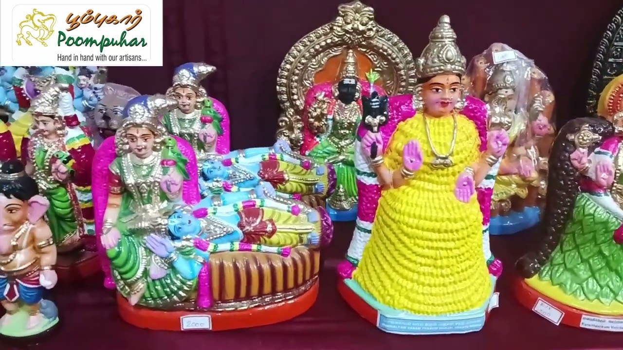 Poompuhar's Exclusive Navaratri Kolu Dolls Exhibition and Sale, Anna Salai, Chennai