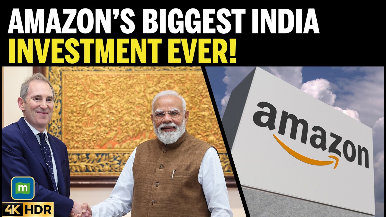 Amazon увеличивает инвестиции в Индию до $48 млрд! Энди Джесси встретился с премьер-министром Мод...