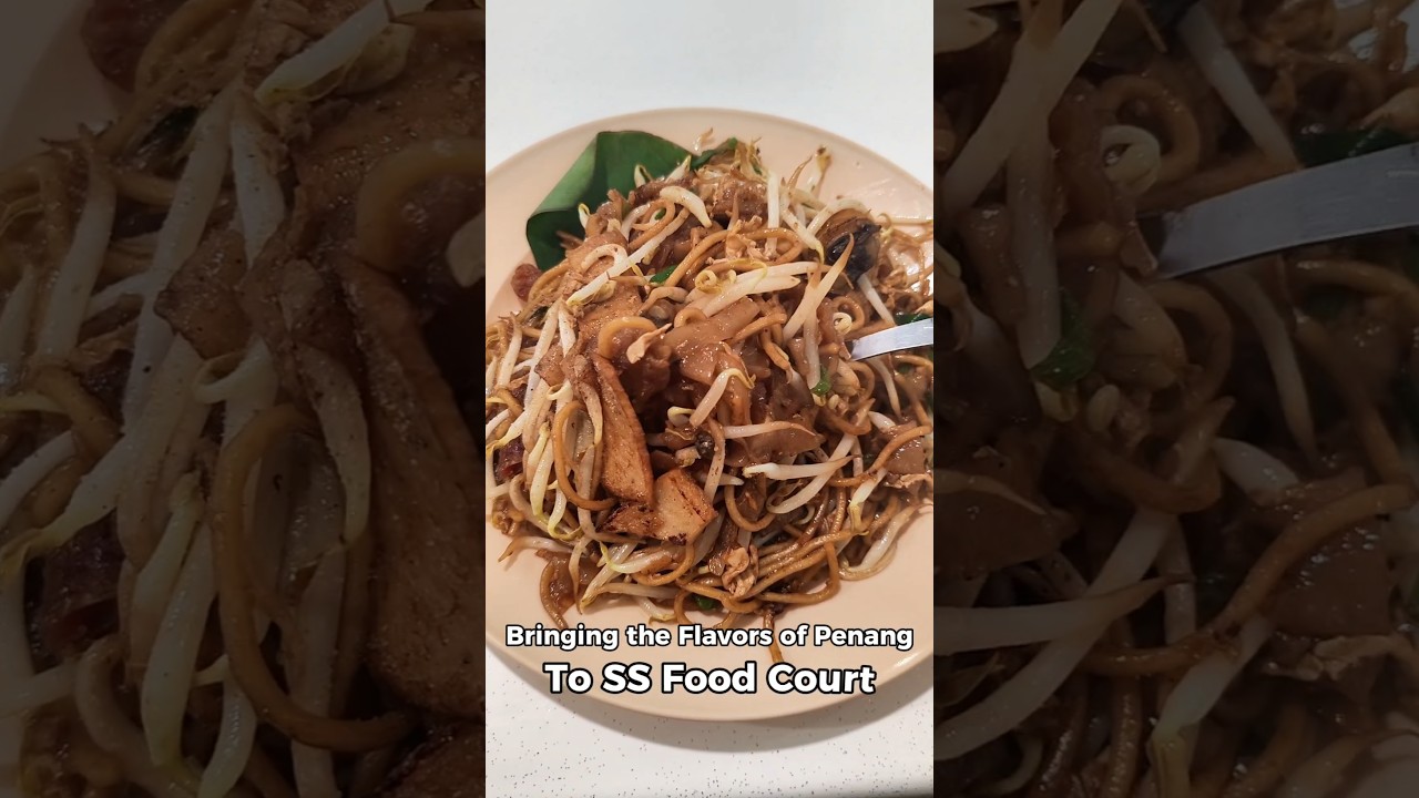 Authentic Penang Char Koay Teow - SS Food Court at Ara Damansara #aradamansara #food #malaysianfood