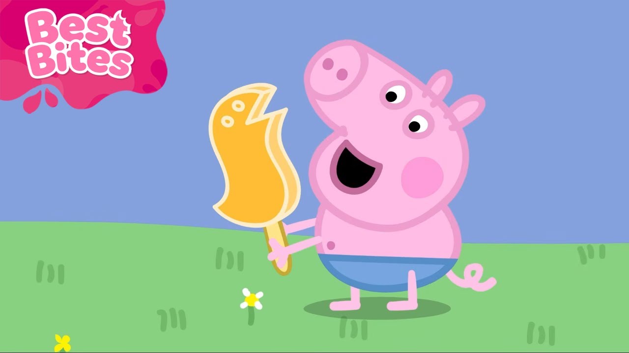 George Pig's Dinosaur Ice cream! 🍦 Kids Videos 🦖 Peppa's Best Bites