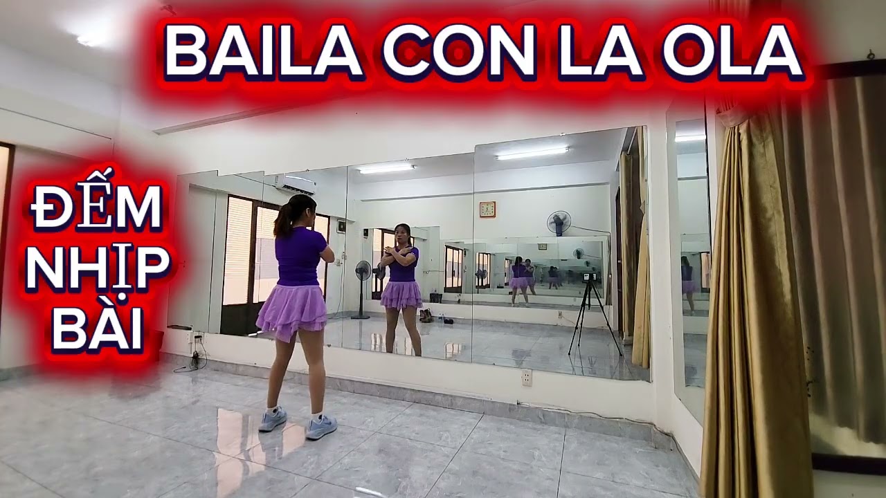 💓 BAILA CON LA OLA - ĐẾM.BƯỚC  DỄ HỌC CHO CÁC CHỊ EM TỪ U50 🧡🧡 #zumba, #zumbafiness, #xuhuongyoutobe
