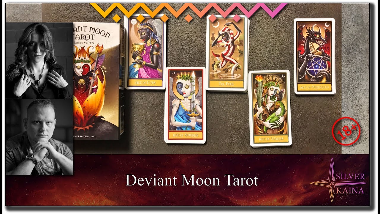 Обзор колоды Deviant Moon Tarot (Таро Безумной Луны)